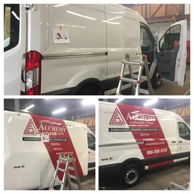 Vehicle Logos Lettering and Wraps Photo